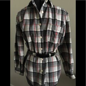 Ralph Lauren flannel shirt with pocket crest